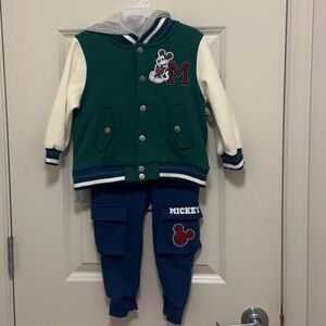 NWT TODDLER BOYS MICKEY MOUSE 3 piece set 2t